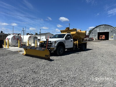 2022 Ford F-550 4x4 Snow Plow Truck