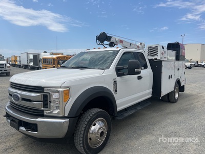 2017 Ford F-550 4x4 Extended Cab Camion de service