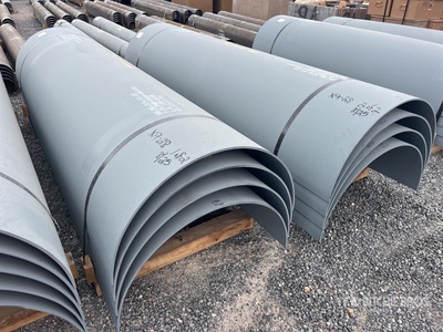 Quantity of Steel Repair Pipe Sleeves (Unused)