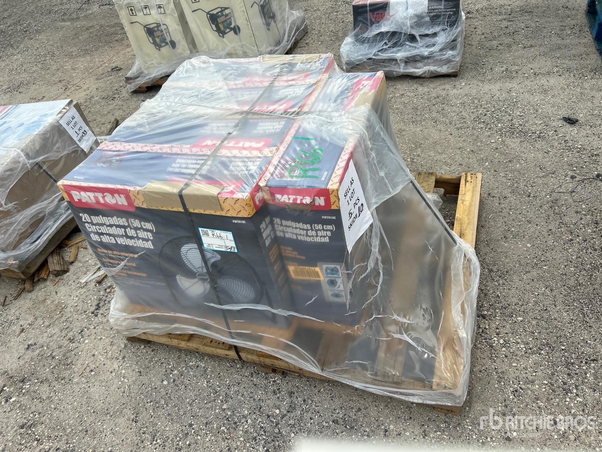 Quantity of (5) 24 in High Velocity Fan