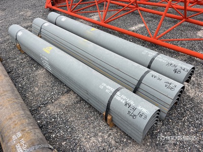 Quantity of (3) Palletized Steel Repair Pipe Sleeves (Unused)