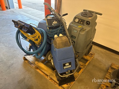 Quantity of (5) Electric Carpet Extractors Varios, tienda, almacen, consumidor