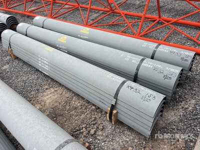 Quantity of (3) Palletized Steel Repair Pipe Sleeves (Unused)