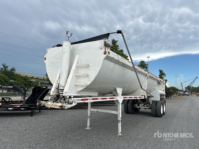 1999 CPS 42 ft T/A Frameless End Dump Trailer