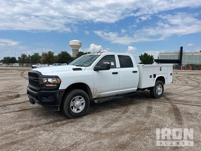 2023 Ram 3500 Heavy Duty 4x4 Crew Cab Utility Truck (Unused)