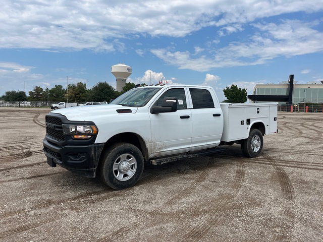 2023 Ram 3500 Heavy Duty 4x4 Crew Cab Utility Truck (Unused)