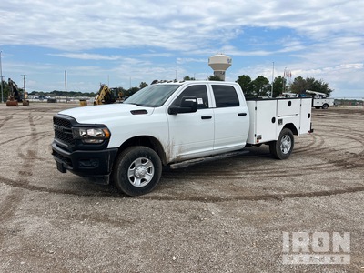 2023 Ram 3500 Heavy Duty 4x4 Crew Cab Utility Truck (Unused)