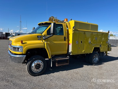 2005 GMC C5500 4x4 Camion de service