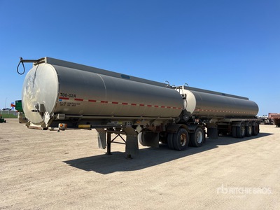 1999 Advance 24500 L T/A Super B-Train Lead Tanker Trailer
