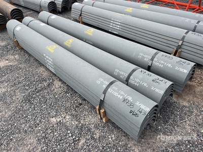 Quantity of (3) Palletized Steel Repair Pipe Sleeves (Unused)