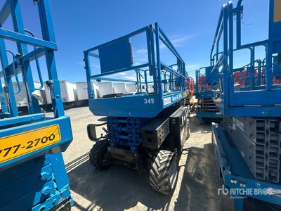 2014 Genie GS-3369RT Dual Fuel Scissor Lift