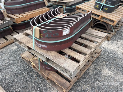 Quantity of (2) Palletized Steel Repair Pipe Sleeves (Unused)