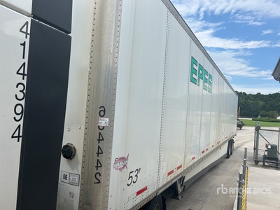 2015 Wabash 53 ft T/A Van Trailer