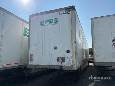 2015 Wabash DVCVHPC 53 ft x 102 in T/A Van Trailer