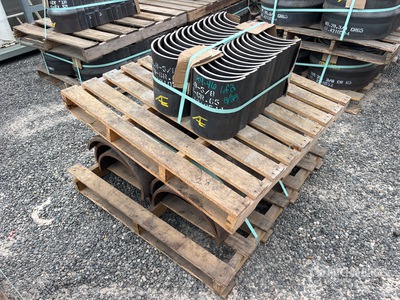 Quantity of (2) Palletized Steel Repair Pipe Sleeves (Unused)
