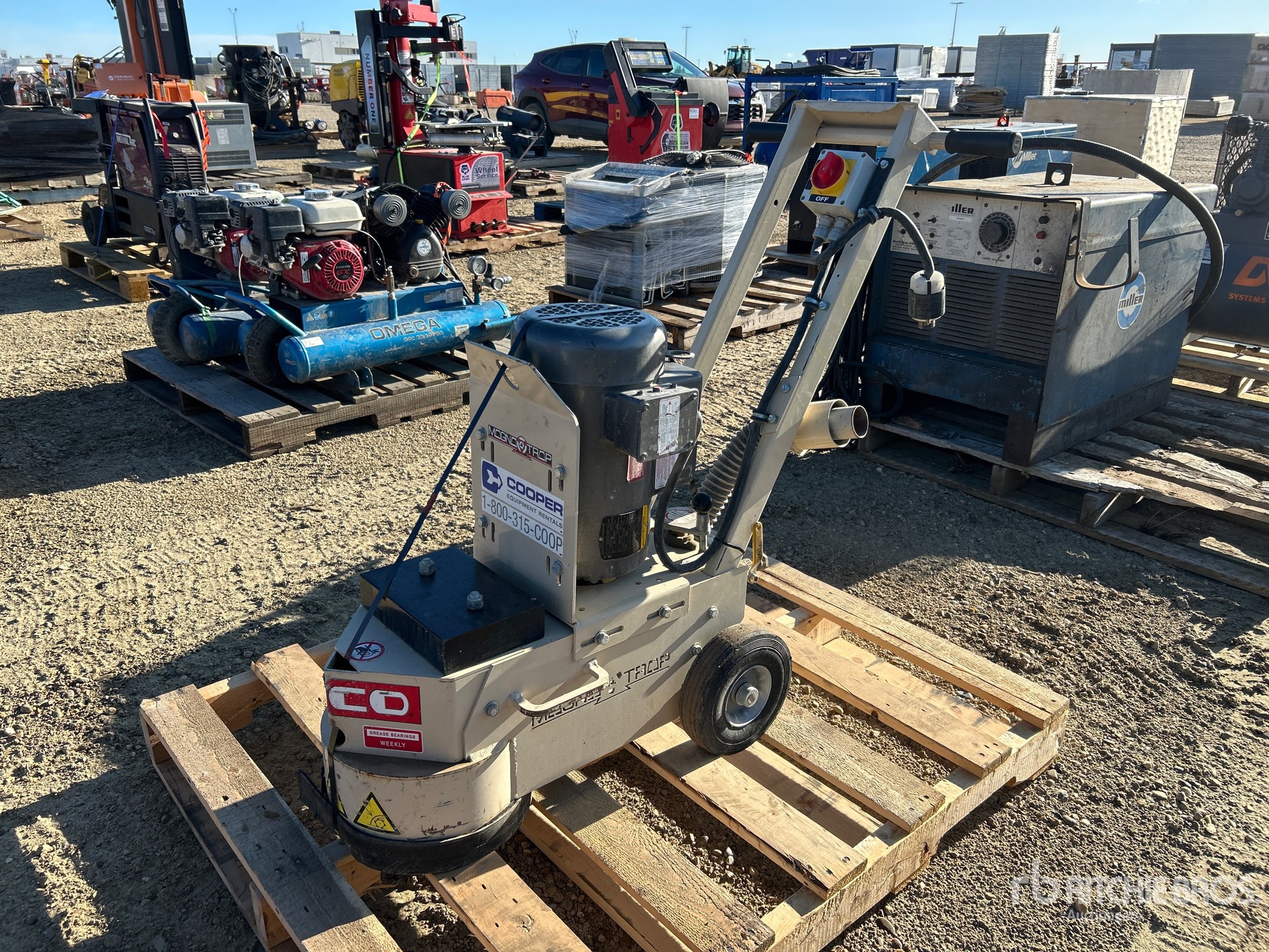 Edco Magna Trap 10 In Concrete Flooring Grinder