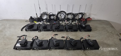 Quantity of (10) Motorola CM200 Truck Mount 2 Way Radios