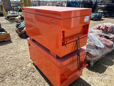 Quantity of (2) JOBOX 48 in x 22 in x 24 in Job Site Box (Unused)