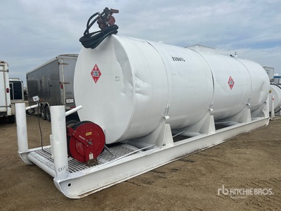 22500 L Skid Mounted Steel Fuel Tank