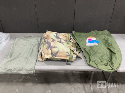 (13) Clothing Bags, (4) Flyer's Helmet Bags, (44) Undershirts & Assorted Items