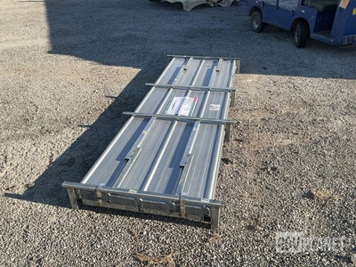 (100) Piece Lot of 10' Long Corrugated Steel Panels