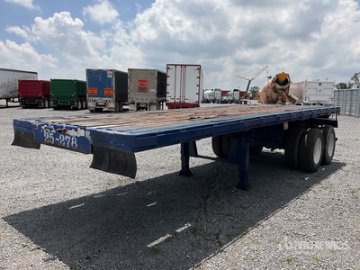 2014 Carrocerias Atro  24.8 ft Tri/A Plataforma / Flatbed Trailer