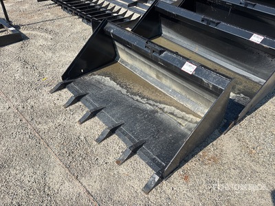 60 in Multi-Purpose Skid Steer Bucket (Unused)