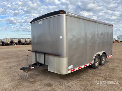 2013 Cargo Mate 16 ft T/A Enclosed Trailer