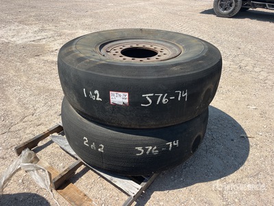 Quantity of (2) Michelin 395/85/R20 Tires