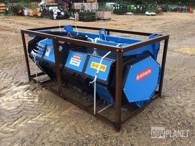 Raytree RMDM72A 72" Skid Steer Drum Mulcher - Unused