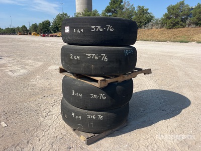 Quantity of (4) Michelin 395/85/R20 Tires