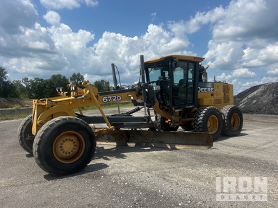 2007 John Deere 672D AWD Motor Grader