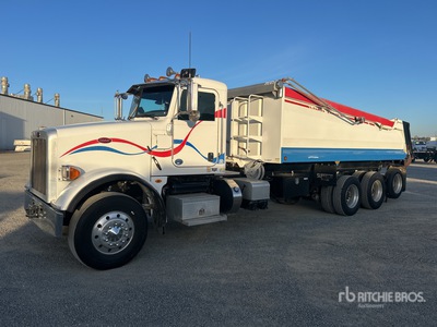 2014 Peterbilt 365 8x4 Tri/A Dump Truck