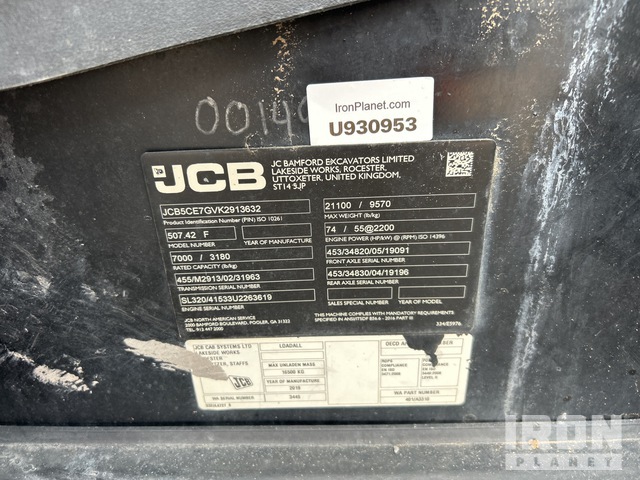 MANIPULADOR 2019 JCB