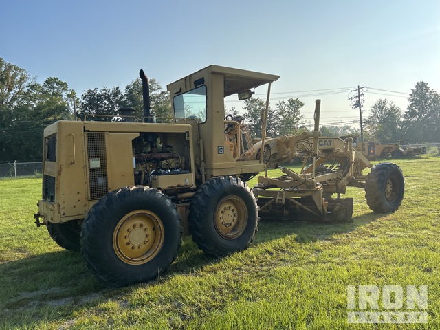 MOTOCONFORMADORA CATERPILLAR 12G 1987