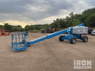 2016 Genie S-40 4WD Diesel Telescopic Boom Lift