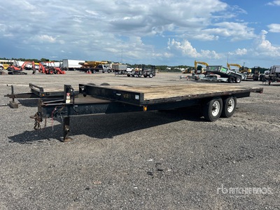 2002 Kaufman 20 ft T/A Equipment Trailer