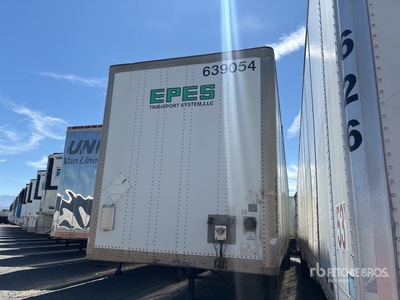 2009 Wabash DVCVHPC 53 ft x 102 in T/A Van Trailer