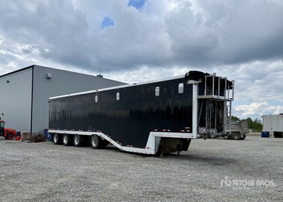 2020 Manac 32453D336 53 ft Quad/A Belly Open-Top Hackschnitzel Trailer