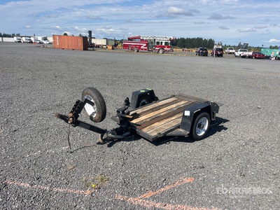 2018 Barreto E4X6TBT 6 ft S/A Sleuvengraver Aanhangwagen