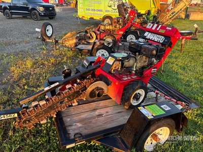 2019 Barreto E924HM-4MS Walk Behind Zanjadora (Inoperable)