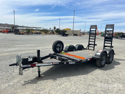 2024 Snake River 4930 lb 10 ft T/A Equipment Trailer