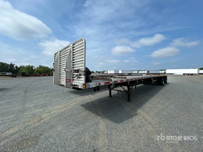 2015 Utility FS2CHA 53 ft T/A Spread Axle Remorque à plateau