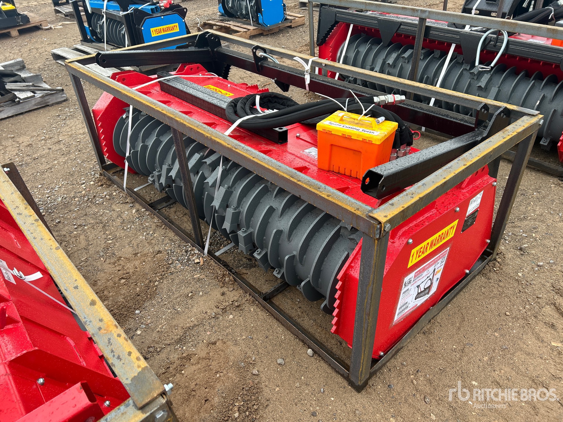 2025 Raytree RMBD72S 72 in Skid Steer Mulcher (Unused)