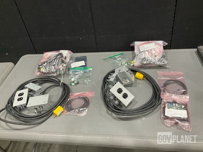 (2) Plexsys 006-21-047-006-01-1 Audio Amplifier Console Assemblies