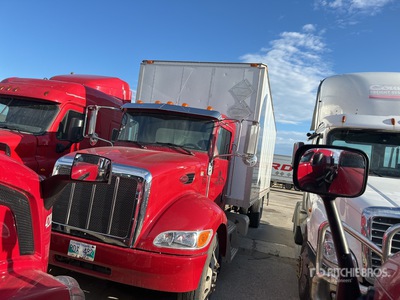 2015 Peterbilt 337 4x2 Van Truck