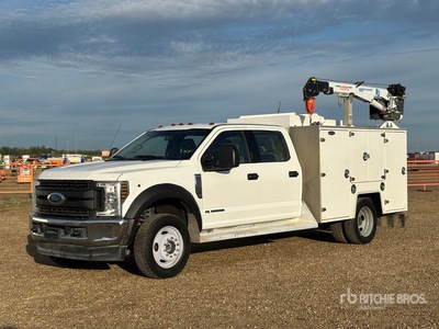 2019 Ford F-450 XL 4x4 Crew Cab Servicewagen