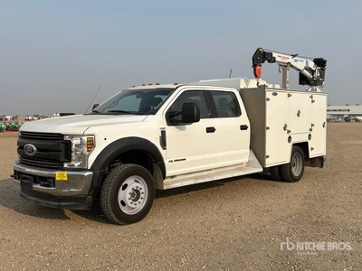 2019 Ford F-450 XL 4x4 Crew Cab Service Truck