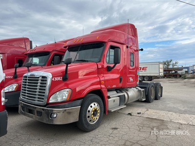 2012 Freightliner Cascadia 113 6x4 T/A Sleeper Truck Tractor