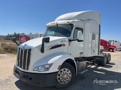 2024 Peterbilt 579 CNG 6x4 Cabeza Tractora Cabina Dormitorio